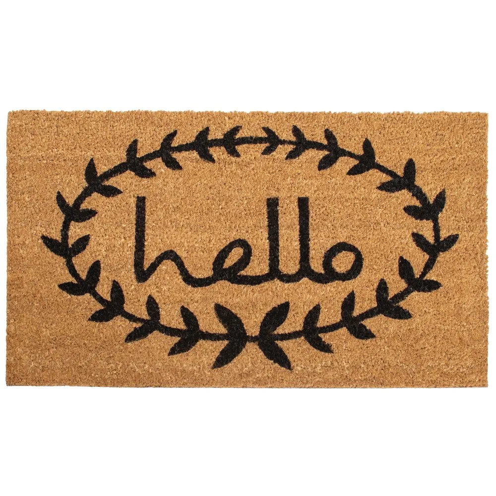 Calico Hello Doormat