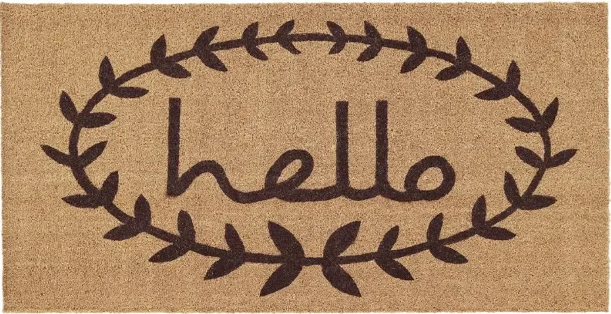 Calico Hello Doormat