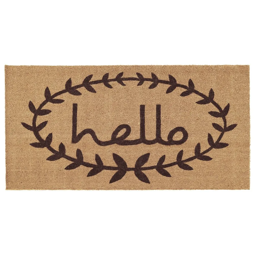 Calico Hello Doormat