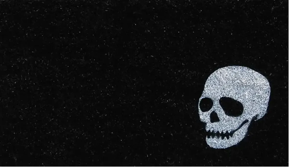 Grinning Skull Doormat