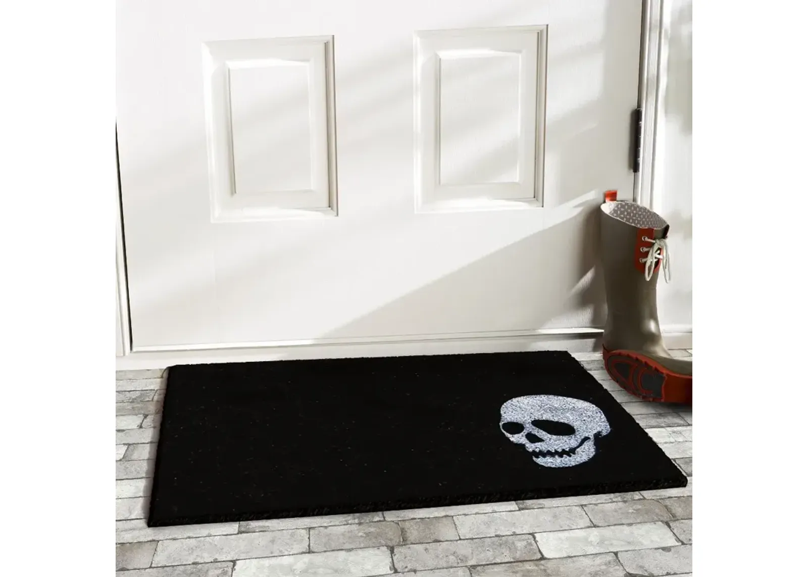 Grinning Skull Doormat