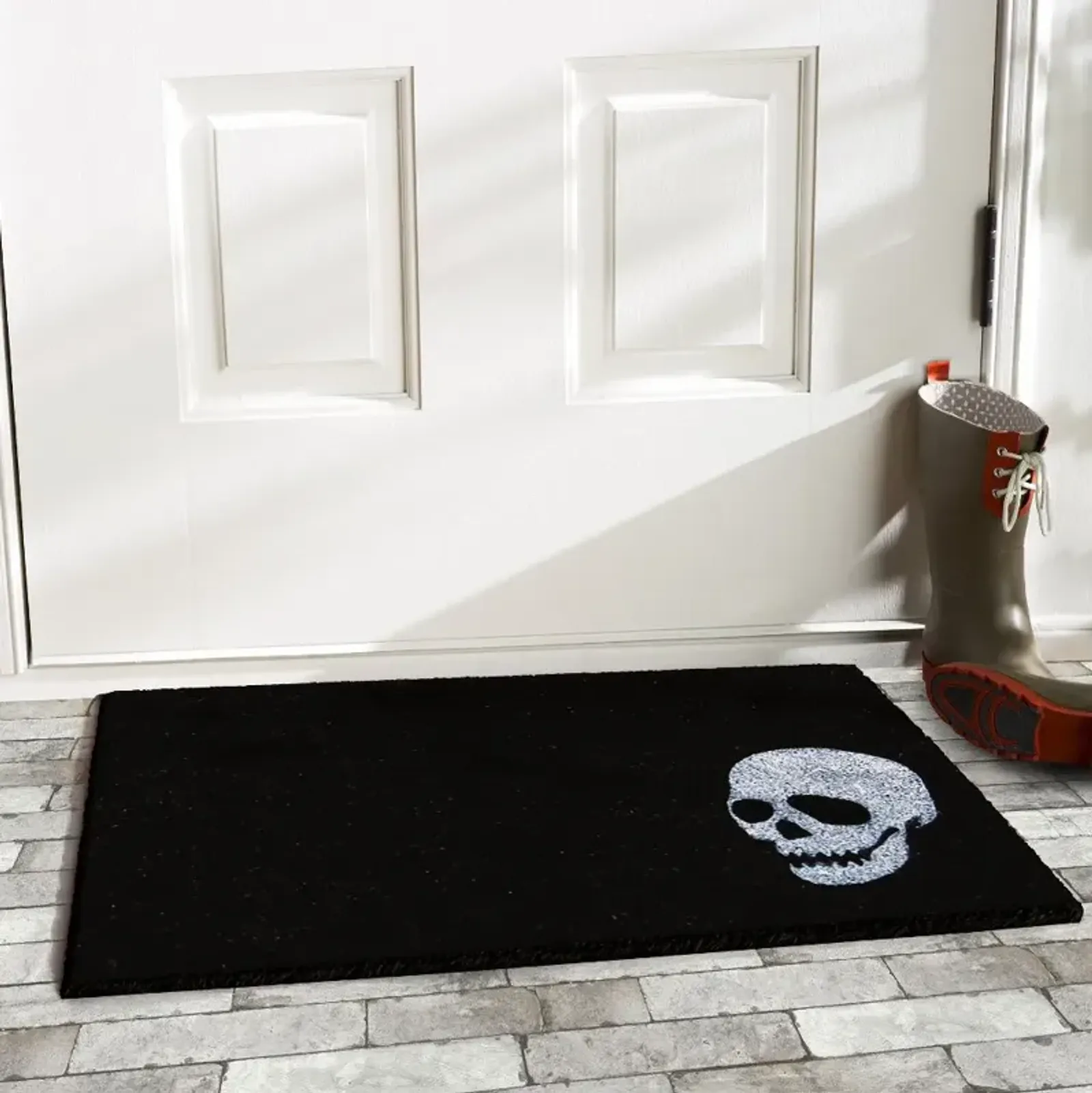 Grinning Skull Doormat