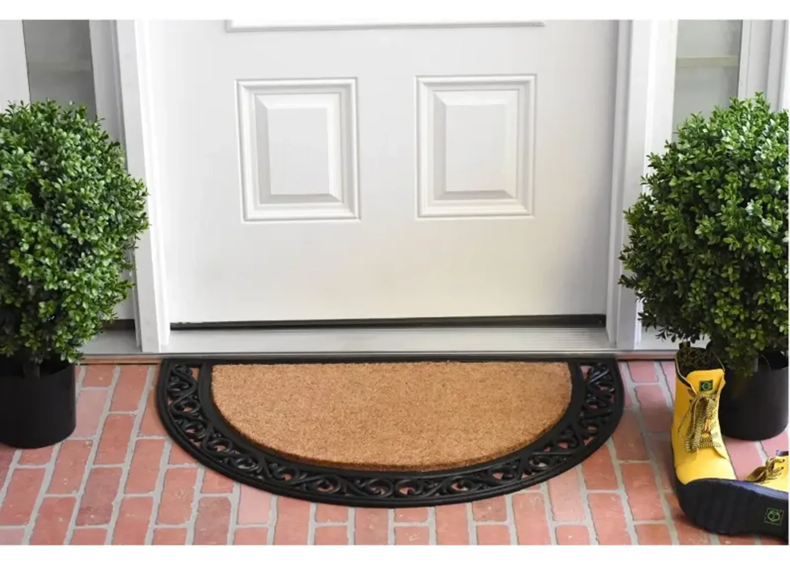 Ornate Scroll Door Mat