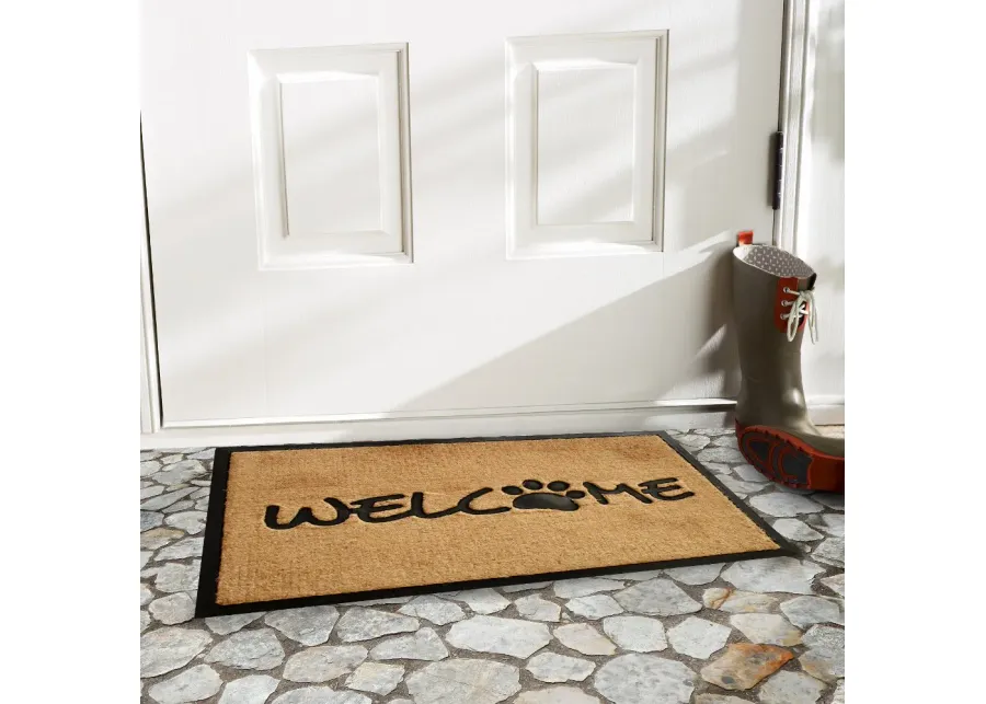 Welcome Paw Doormat