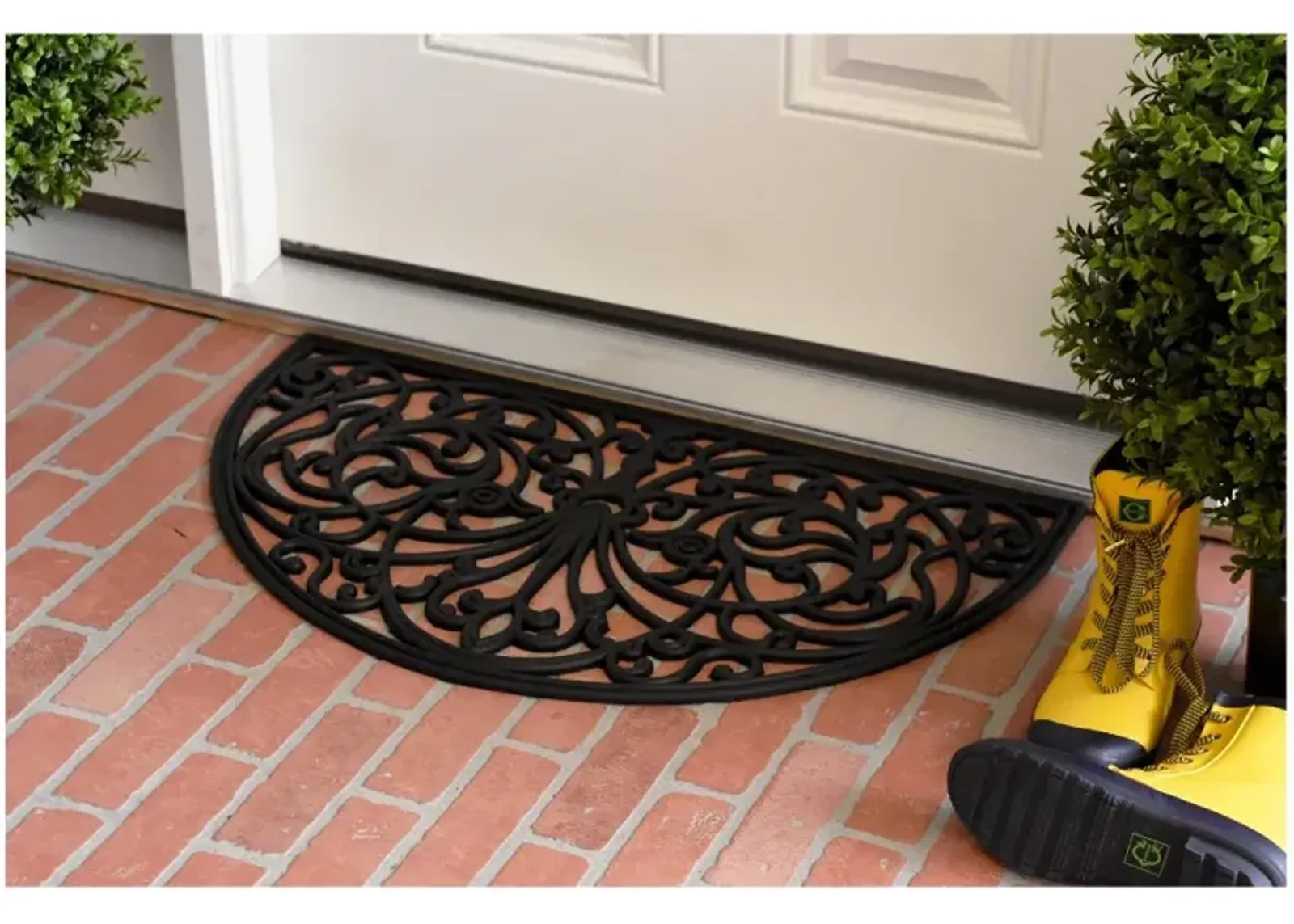 Iris Rubber Doormat