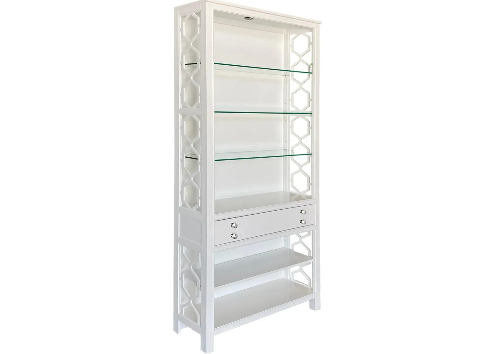 Arbor Paris White Bookcase