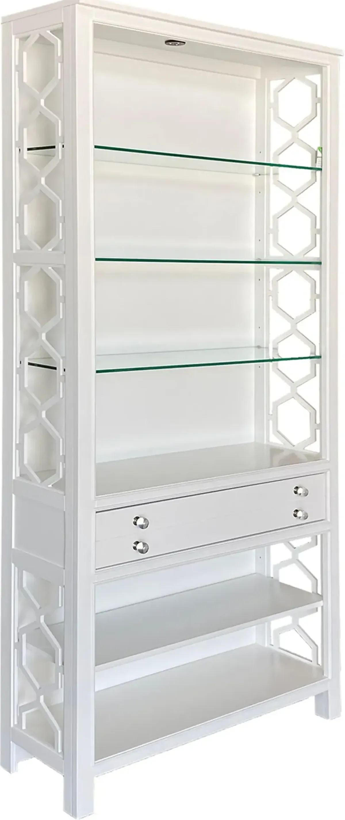 Arbor Paris White Bookcase