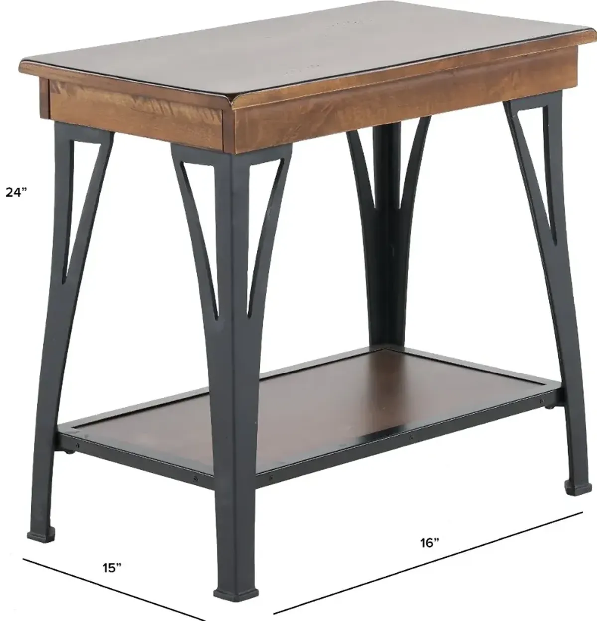 District Cool Copper Side Table