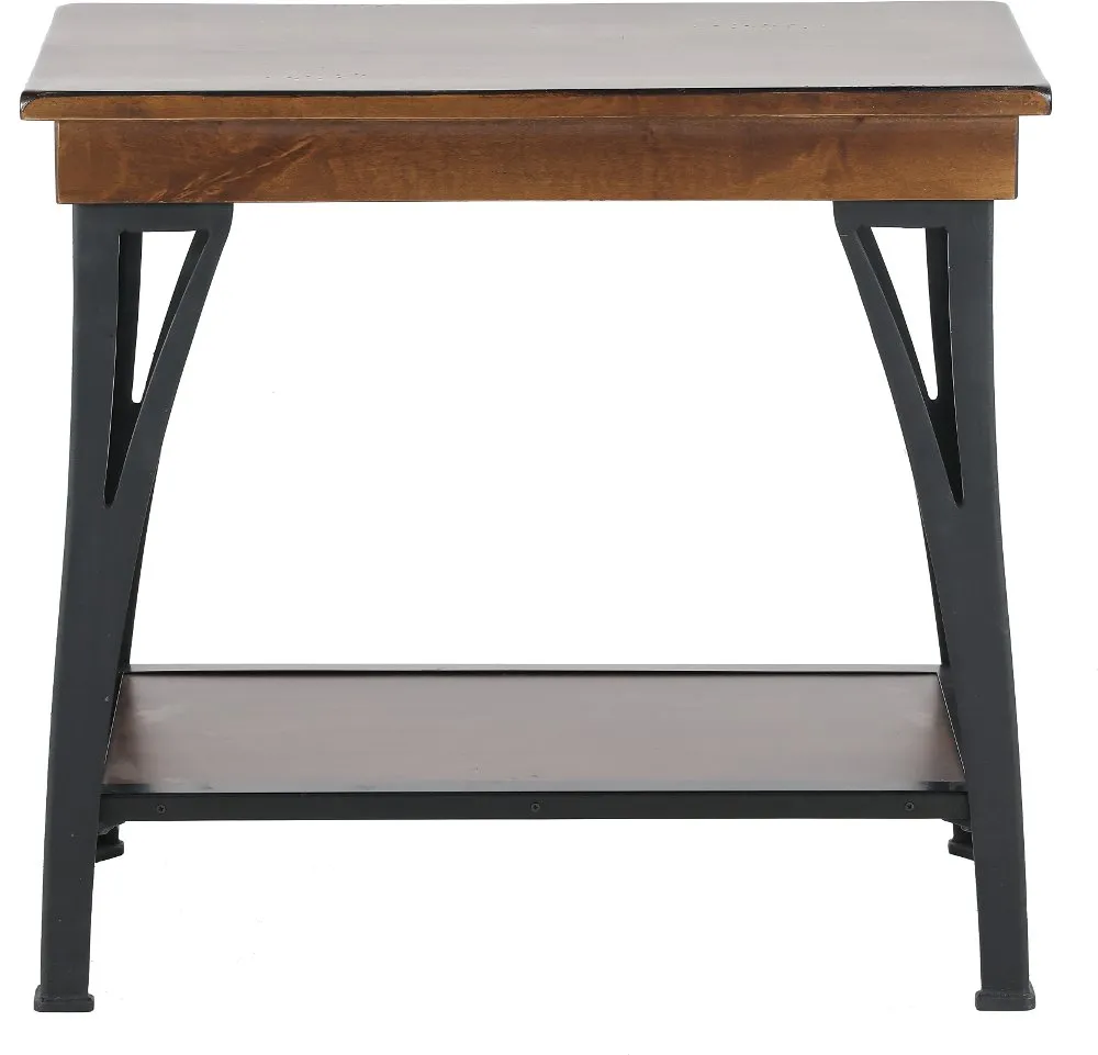 District Cool Copper Side Table