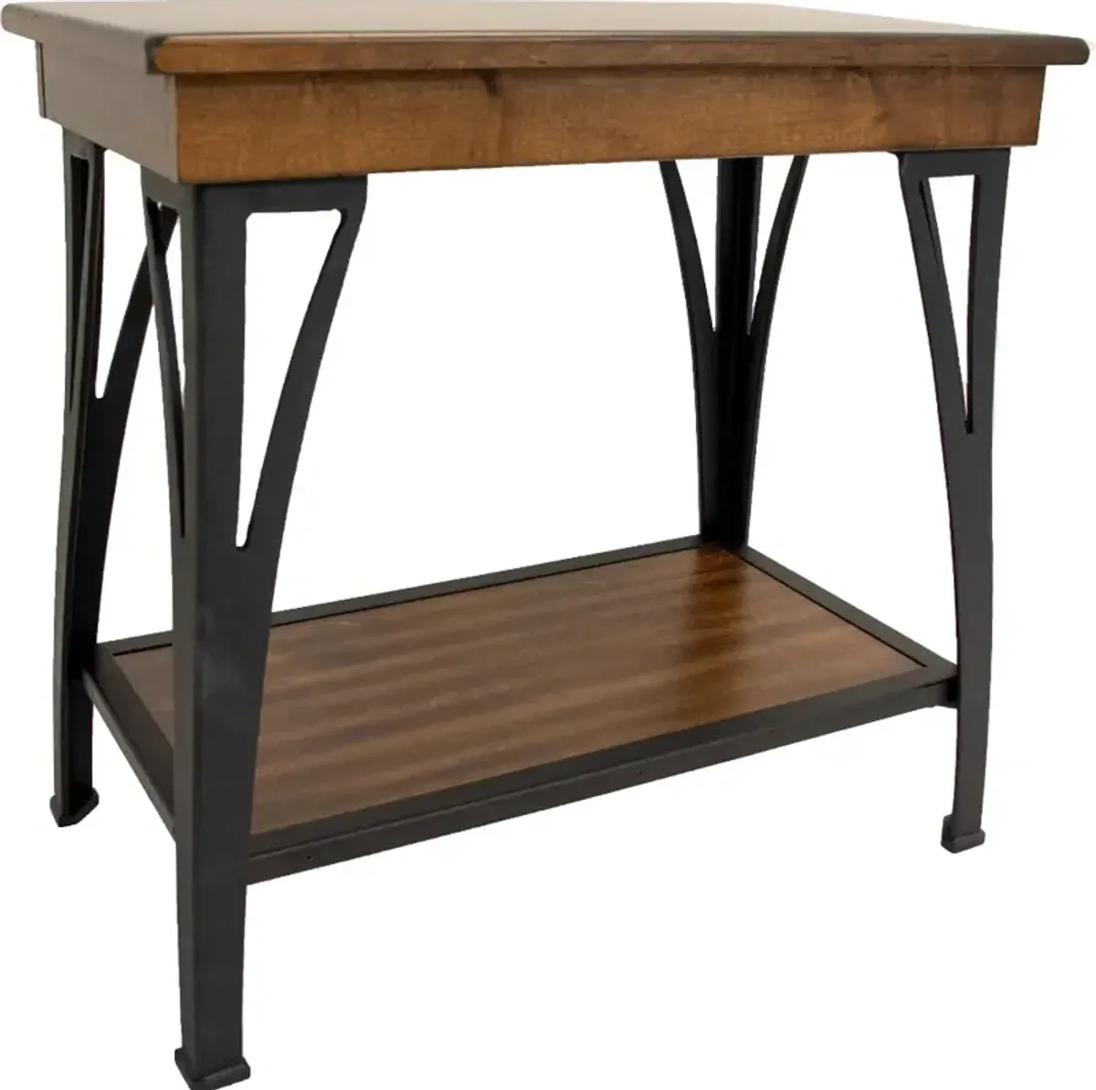 District Cool Copper Side Table