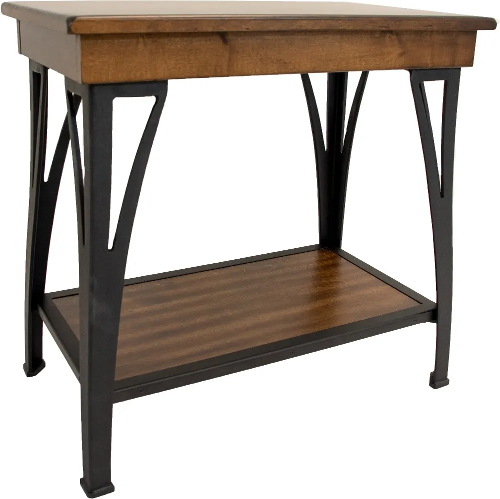 District Cool Copper Side Table