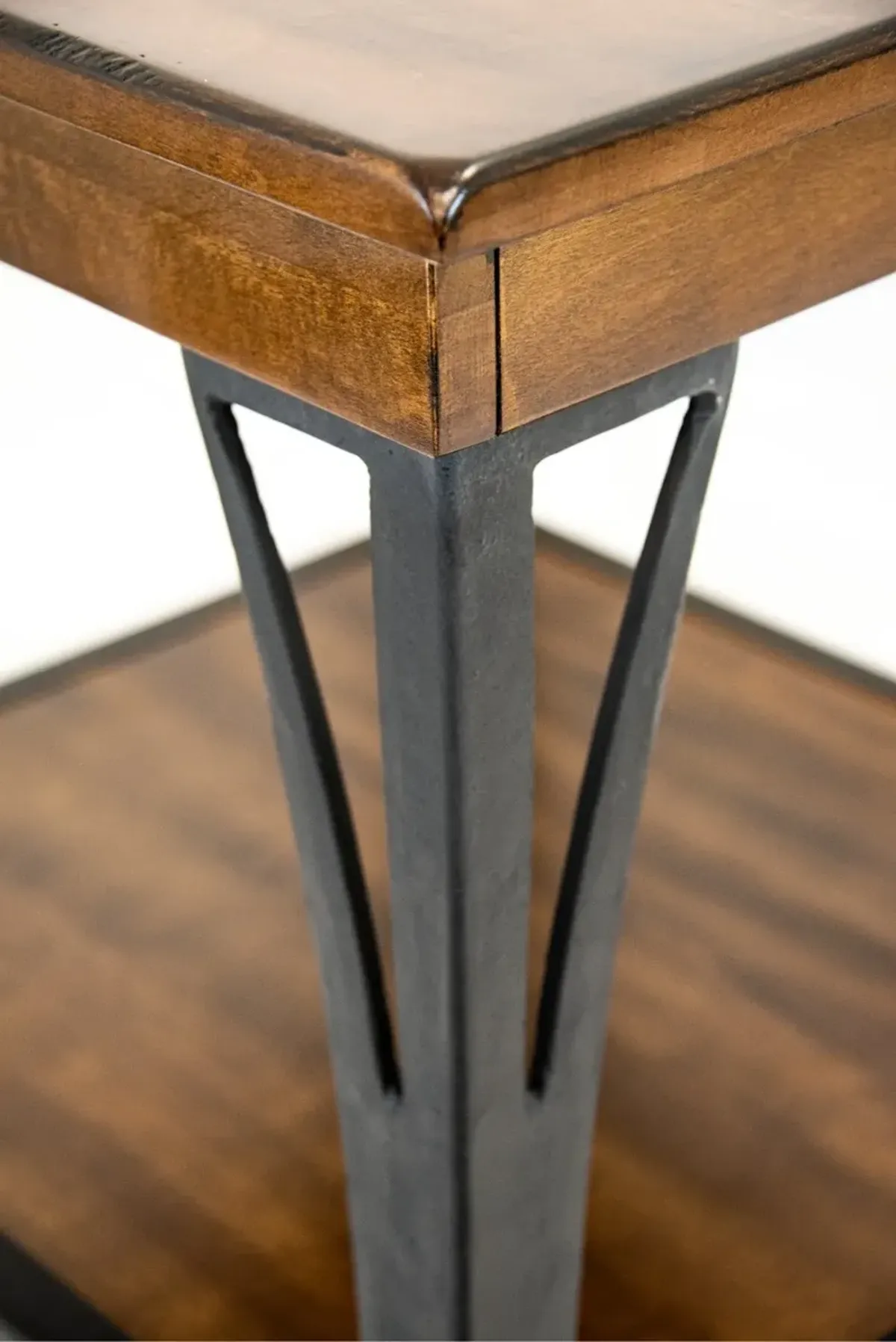 District Cool Copper End Table