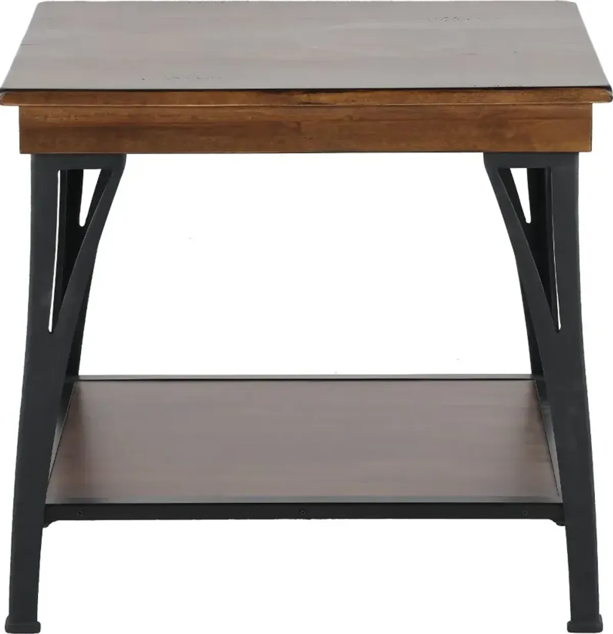 District Cool Copper End Table