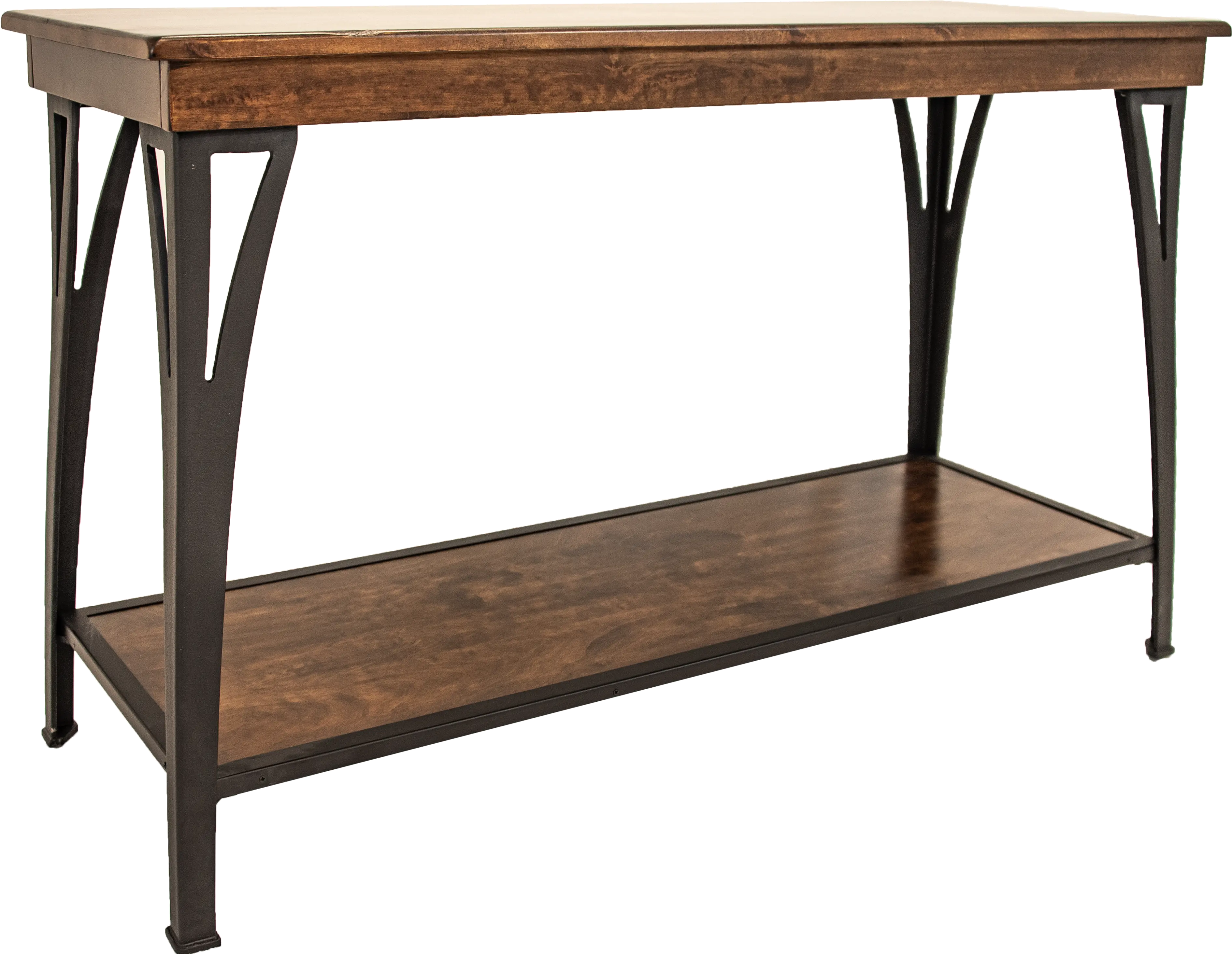 District Cool Copper Sofa Table