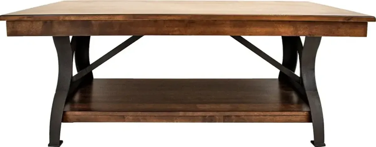 District Cool Copper Coffee Table