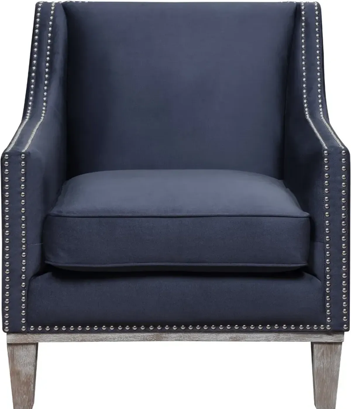 Navy Aster Accent Chair