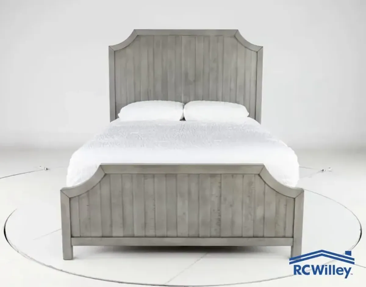 Beach House Gray Queen Bed