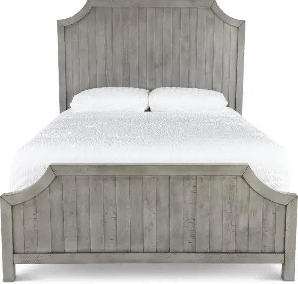 Beach House Gray Queen Bed