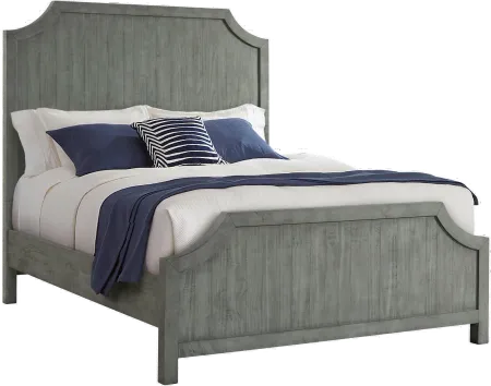 Beach House Gray King Bed