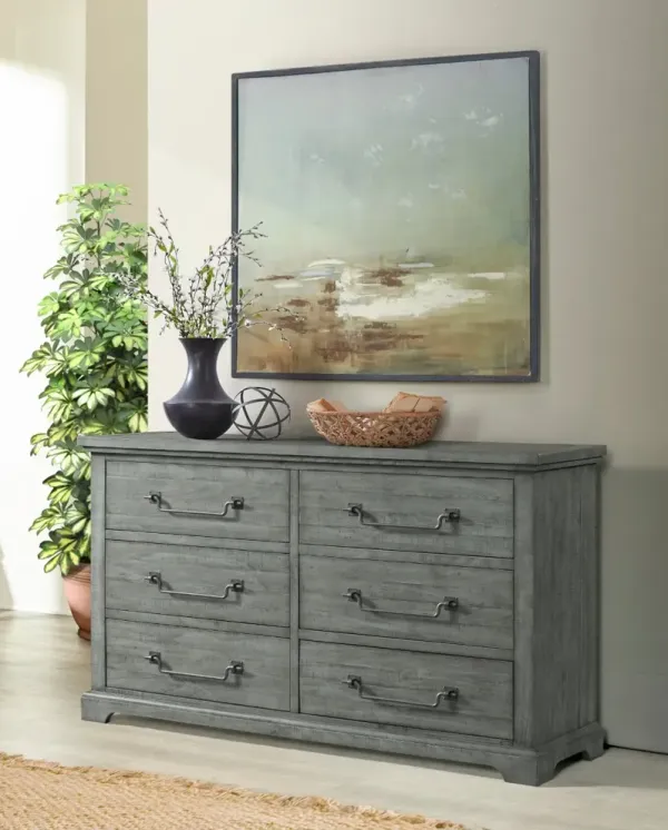 Beach House Gray Dresser