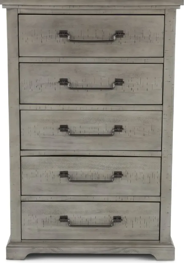 Beach House Gray Chest of Drawers