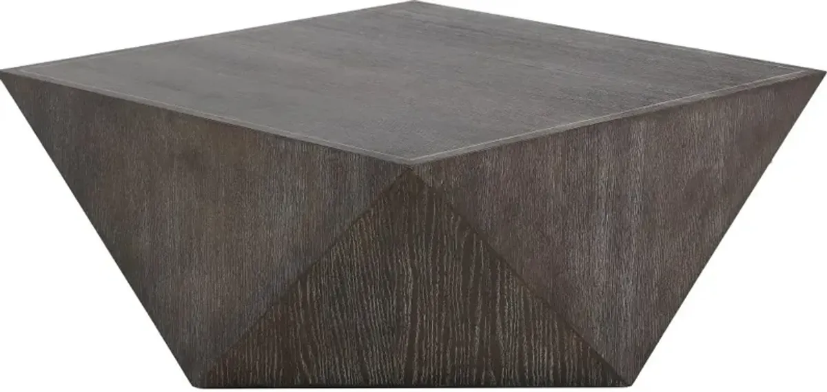 Gia Brushed Carbon Coffee Table