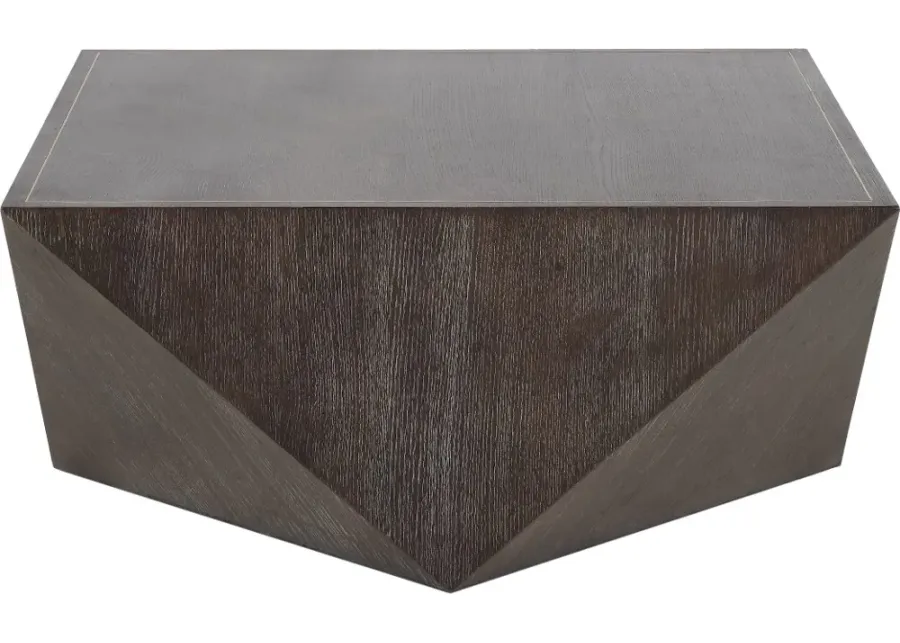 Gia Brushed Carbon Coffee Table