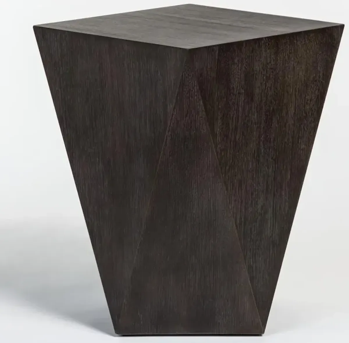 Gia Brushed Carbon End Table