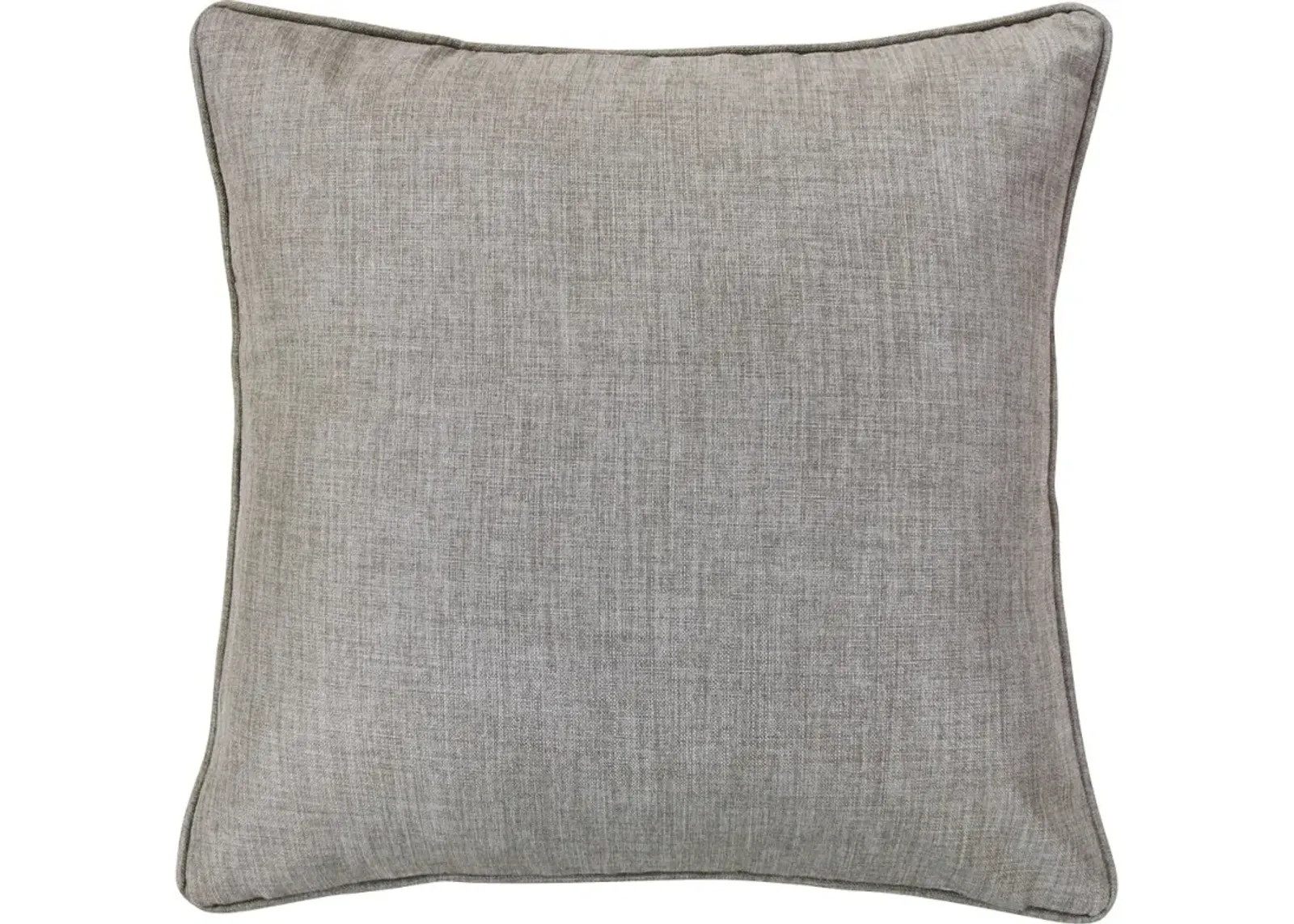 Fenton Solid Taupe Linen Euro Sham