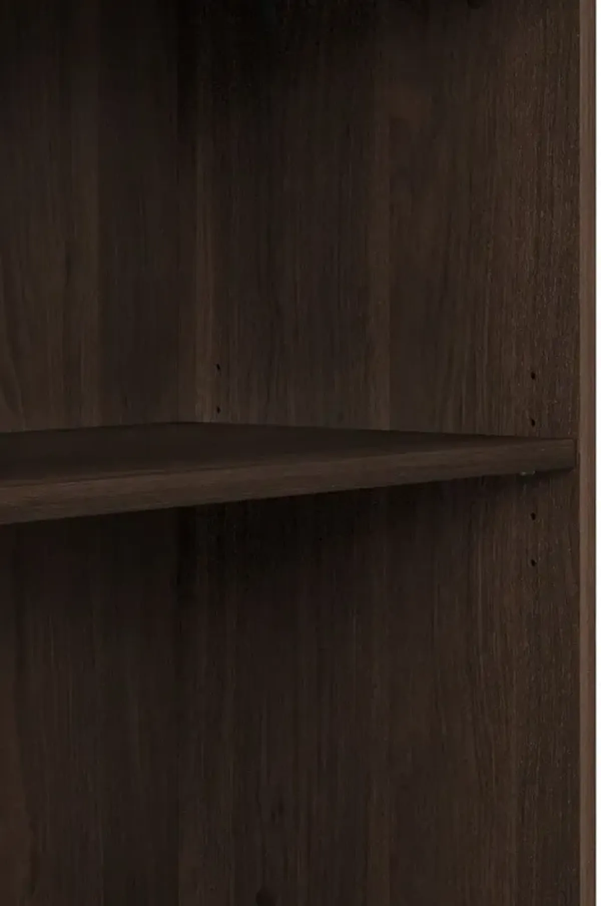 Bush Business Black Walnut Bookcase