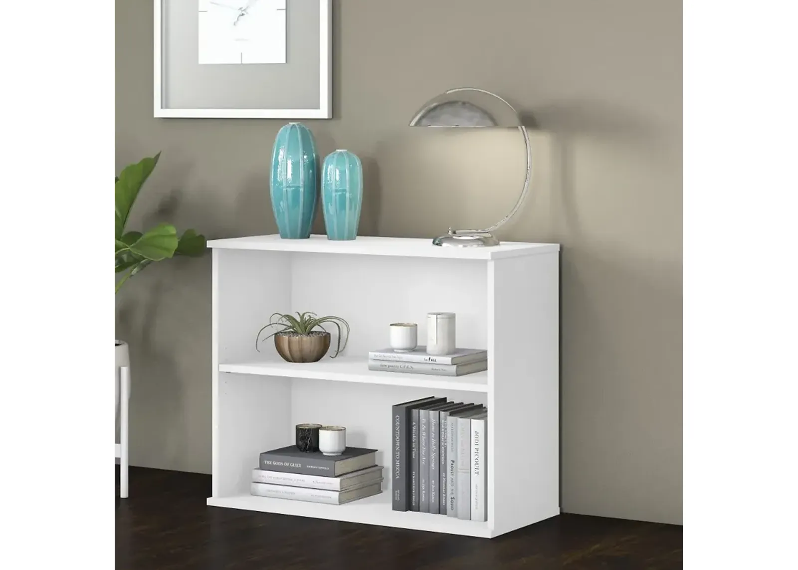 Bush Business White Bookcase - Bush Furniture