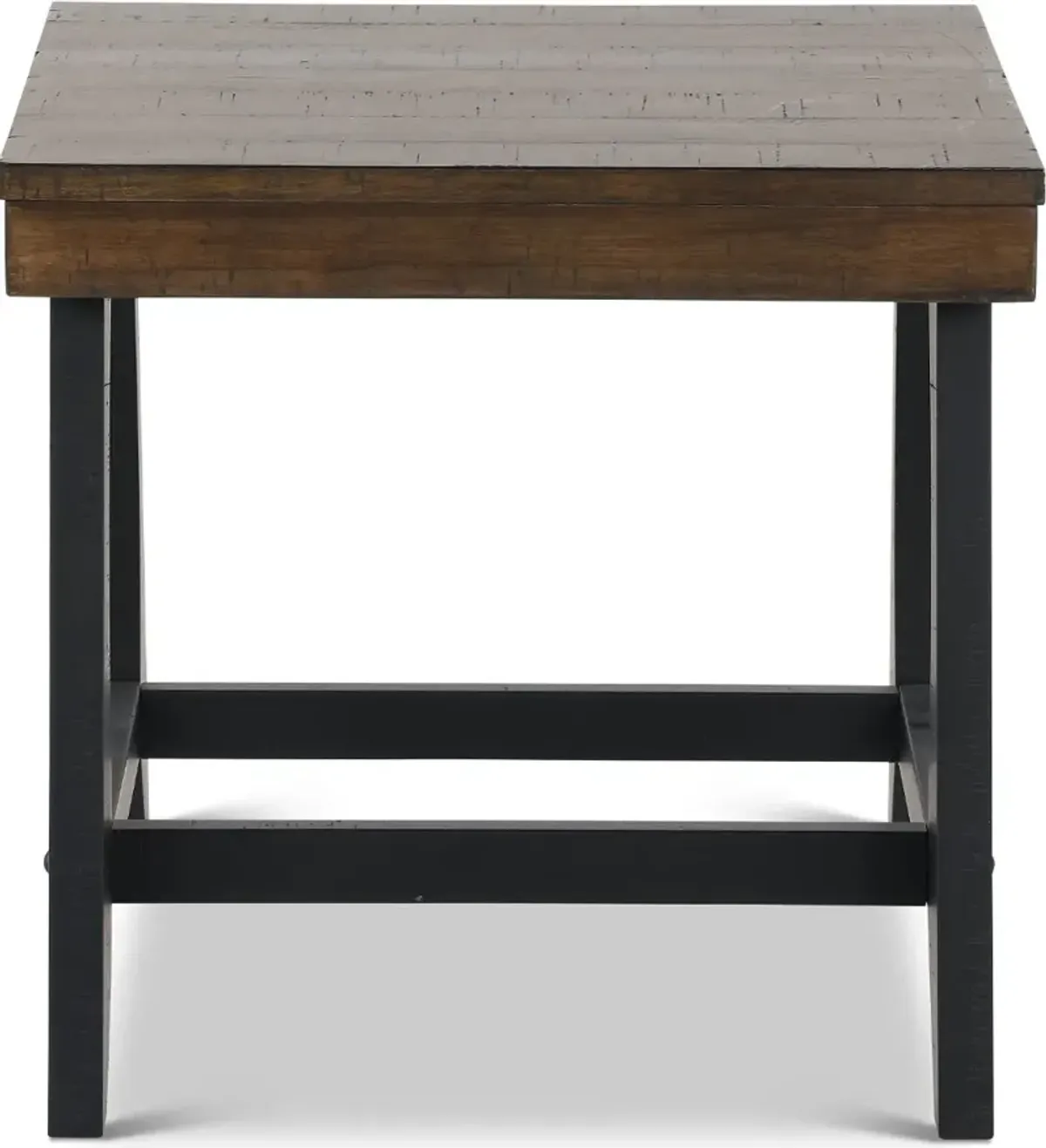 Ralston Honey and Black End Table