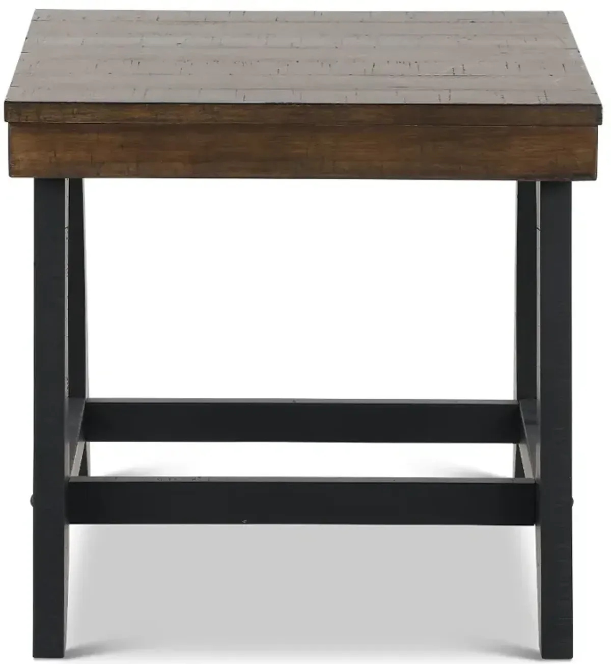 Ralston Black and Brown End Table