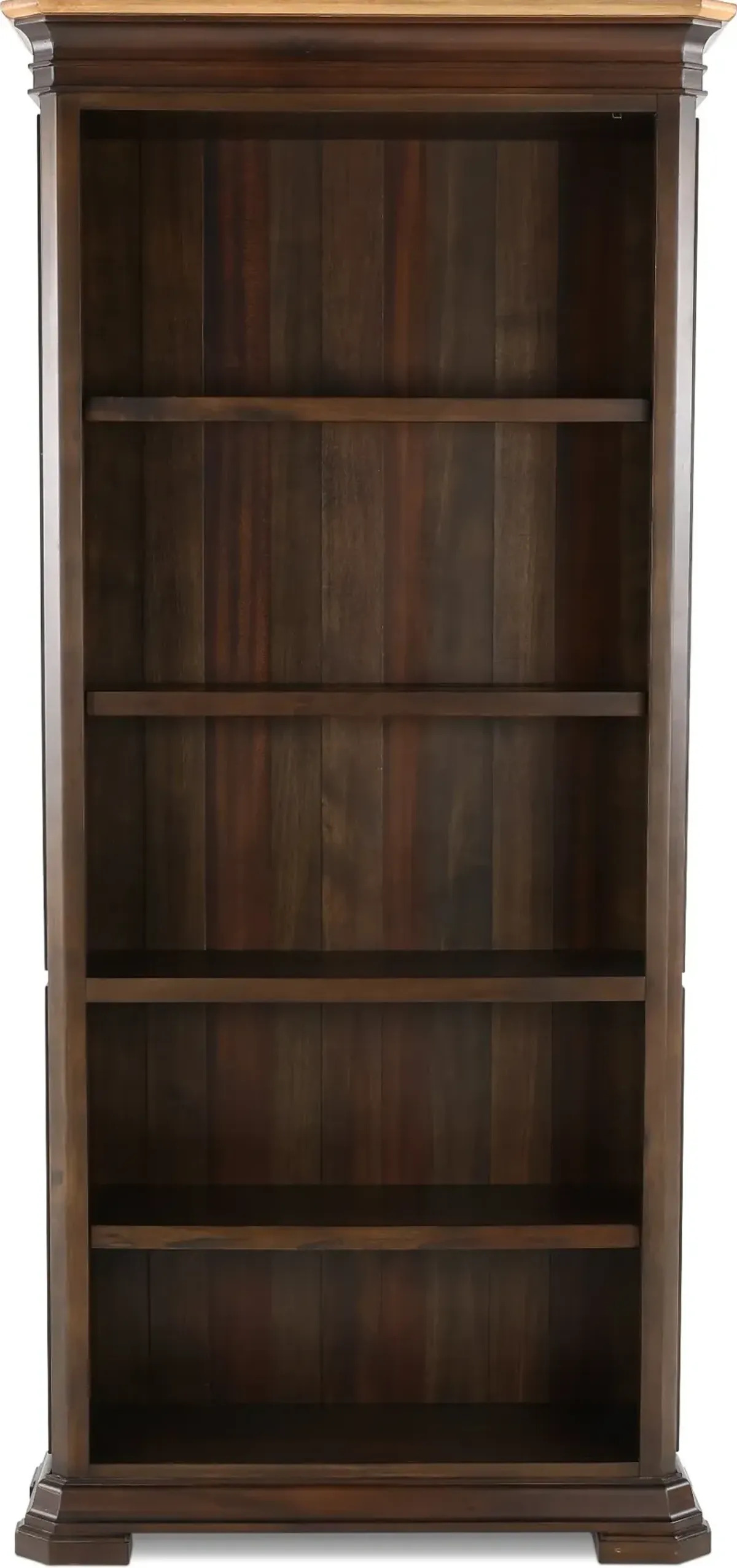 Sonoma Coffee Brown Open Bookcase