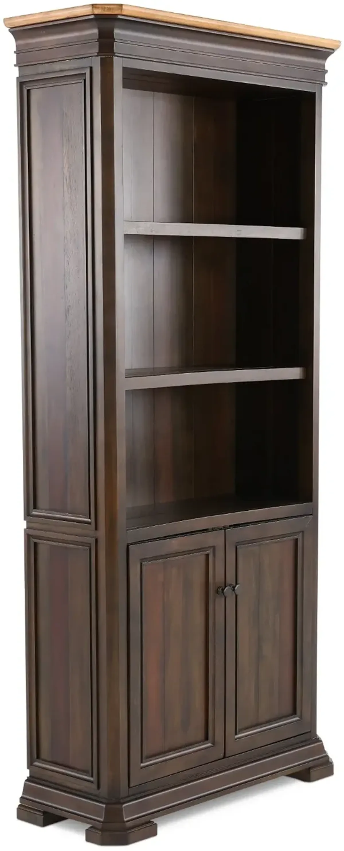 Sonoma Brown Storage Bookcase