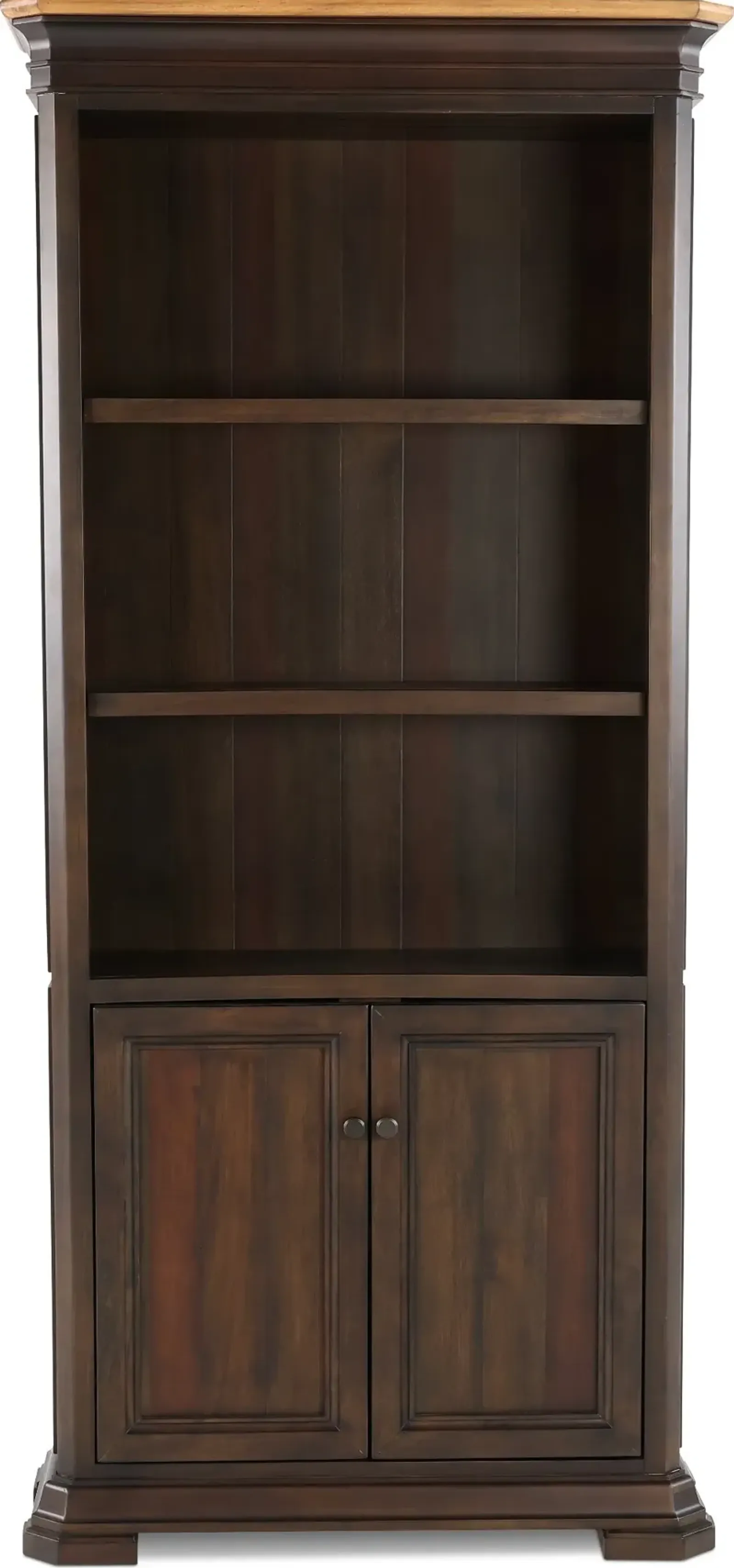 Sonoma Coffee Brown Storage Bookcase