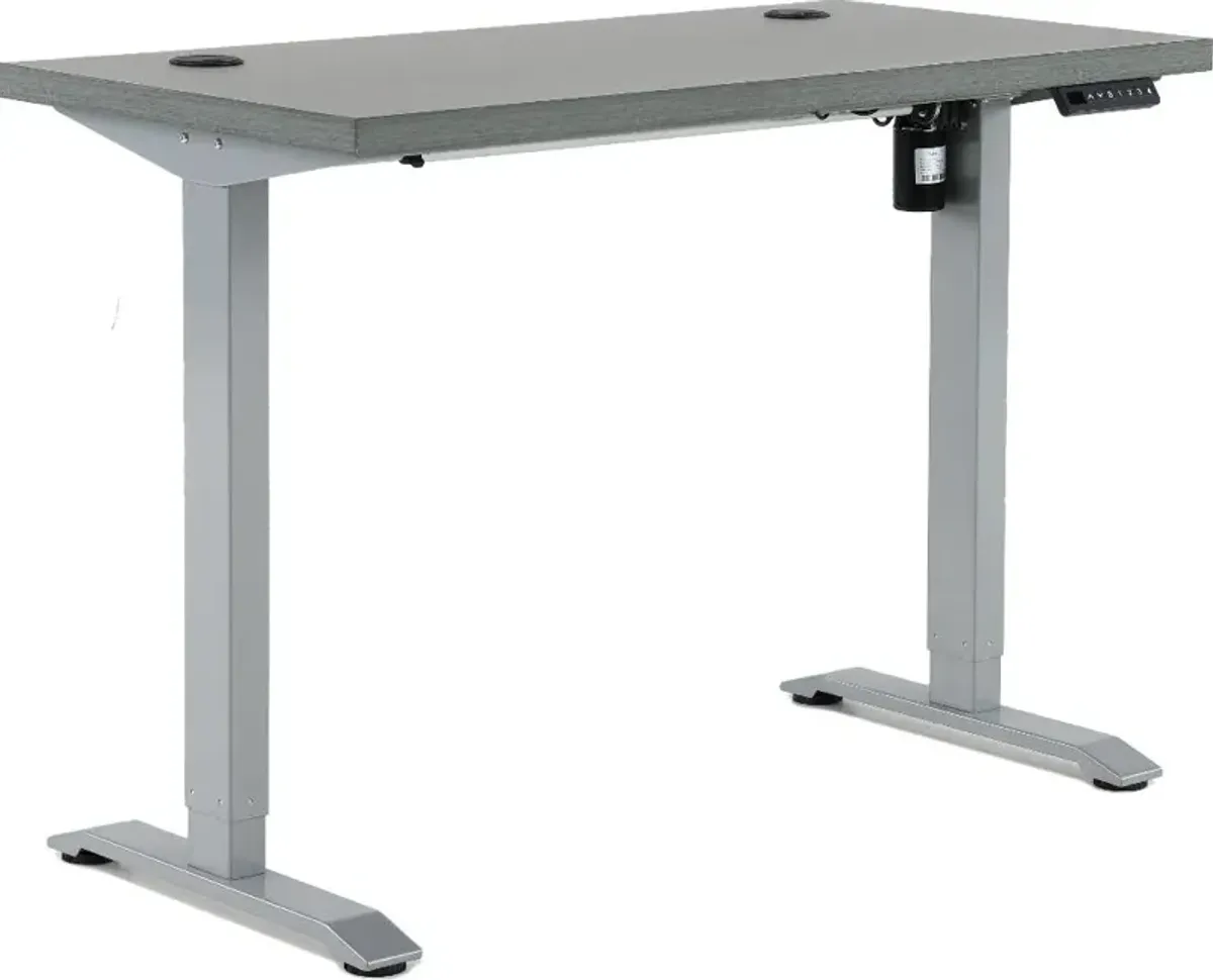 Martin Gray Adjustable Desk