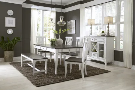Allyson Park White Dining Room Chair