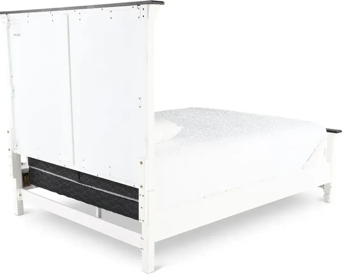 Allyson Park White Queen Bed