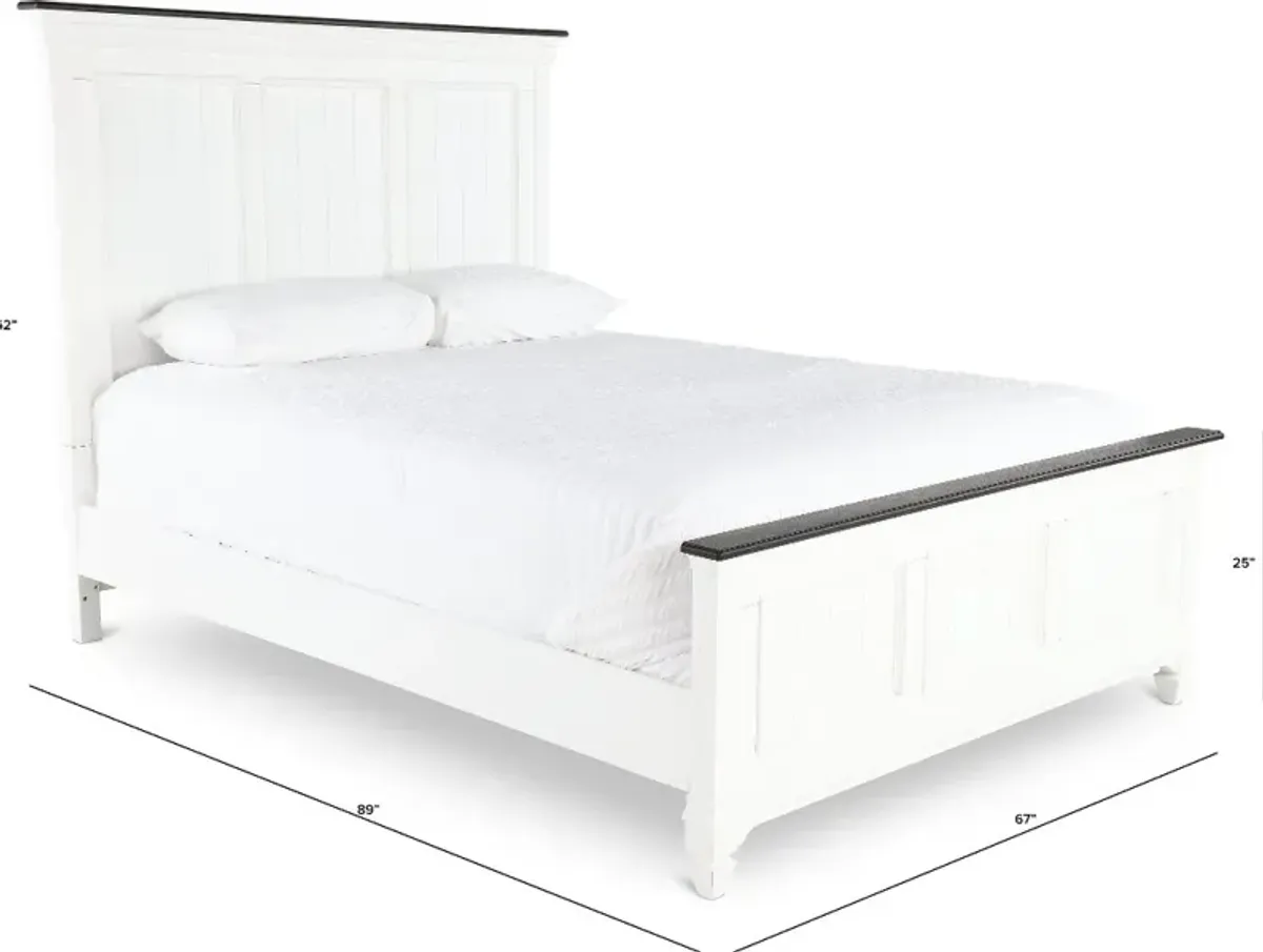 Allyson Park White Queen Bed