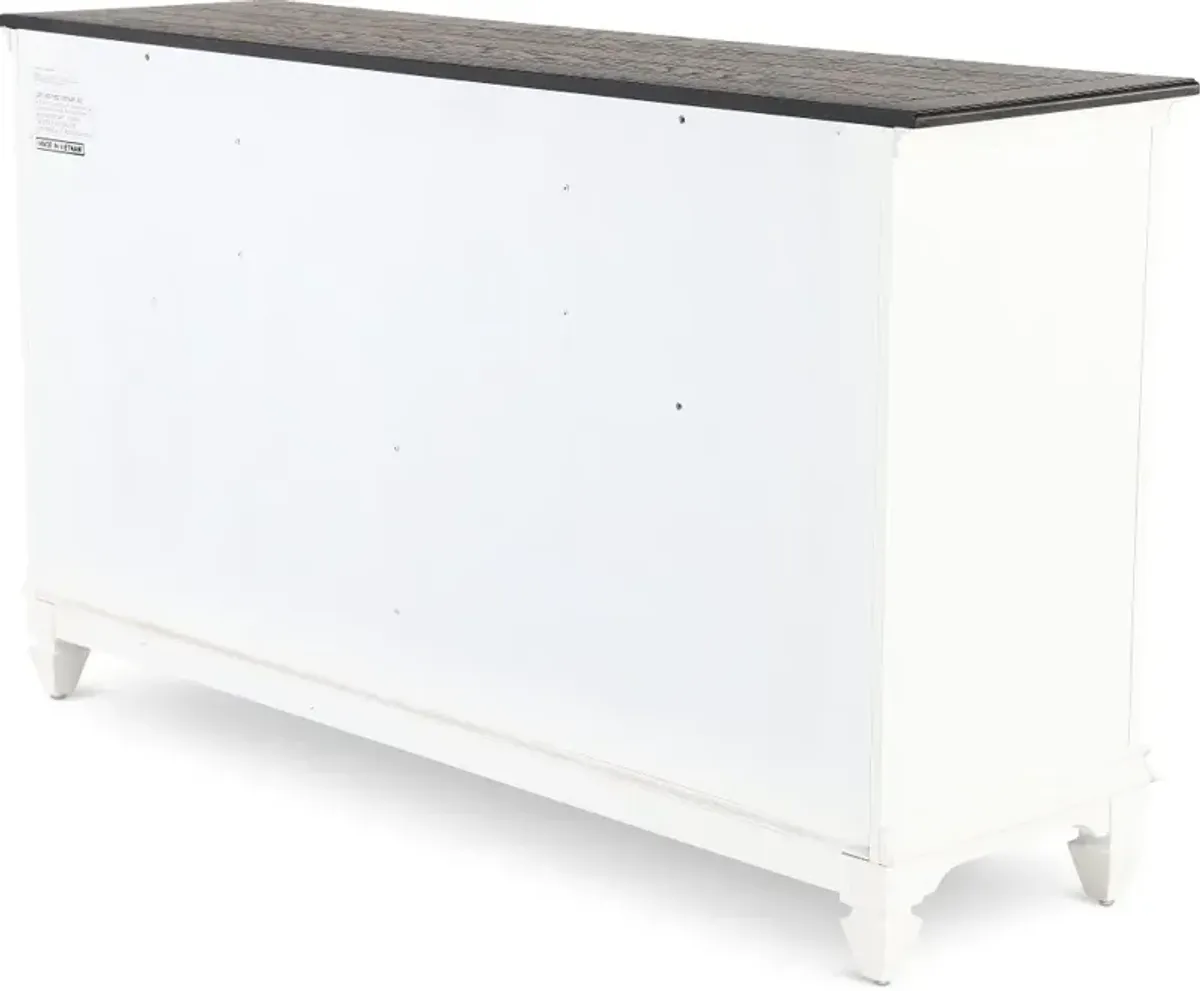 Allyson Park White Dresser