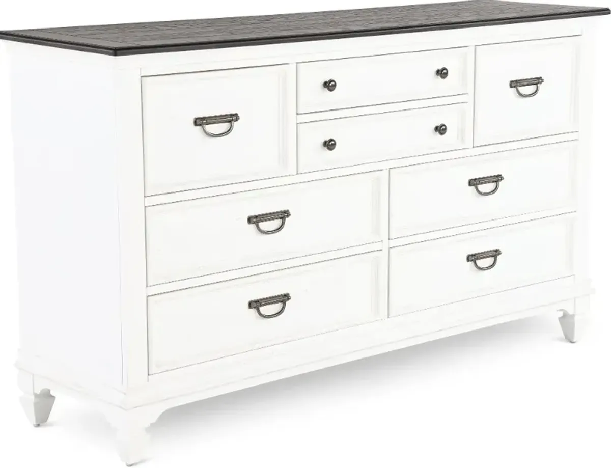 Allyson Park White Dresser