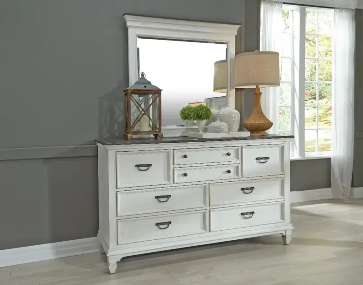 Allyson Park White Dresser