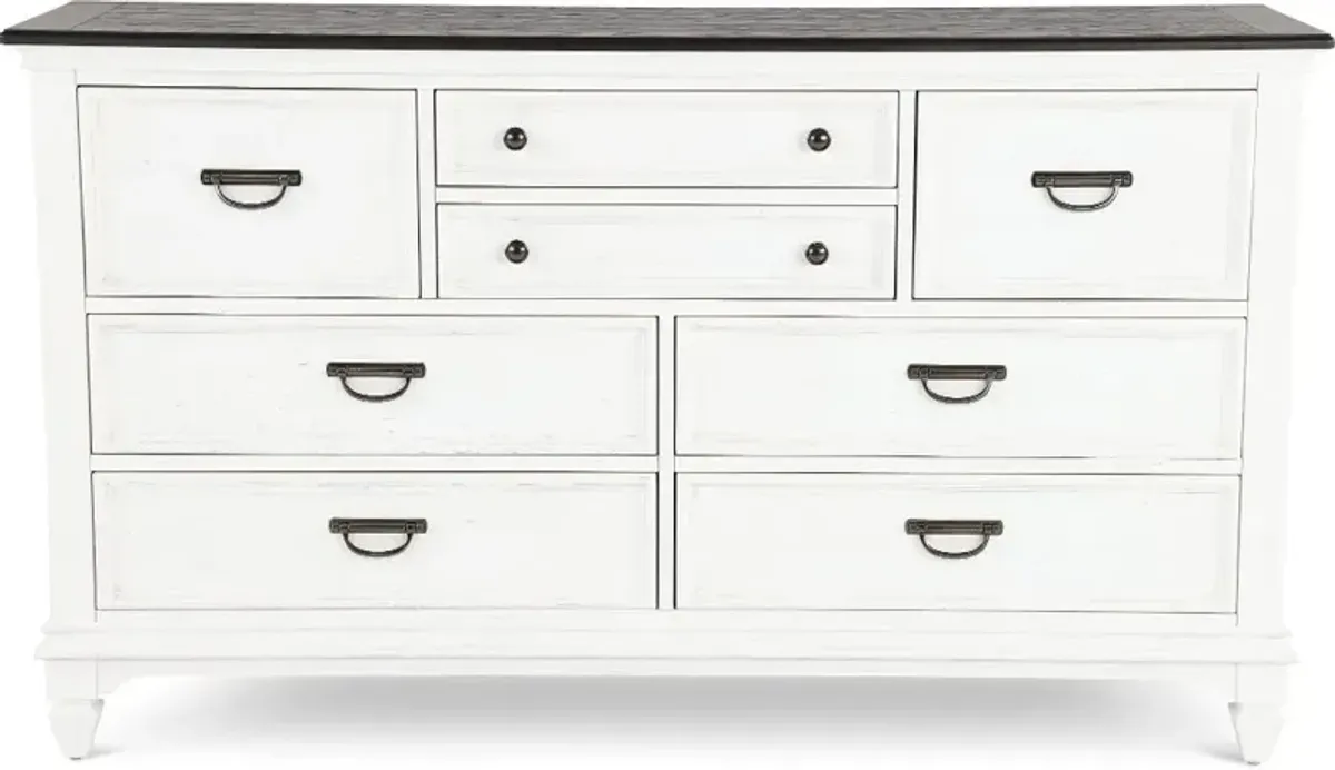 Allyson Park White Dresser