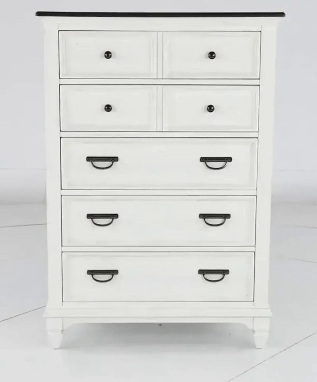 Allyson Park White Chest of Drawers