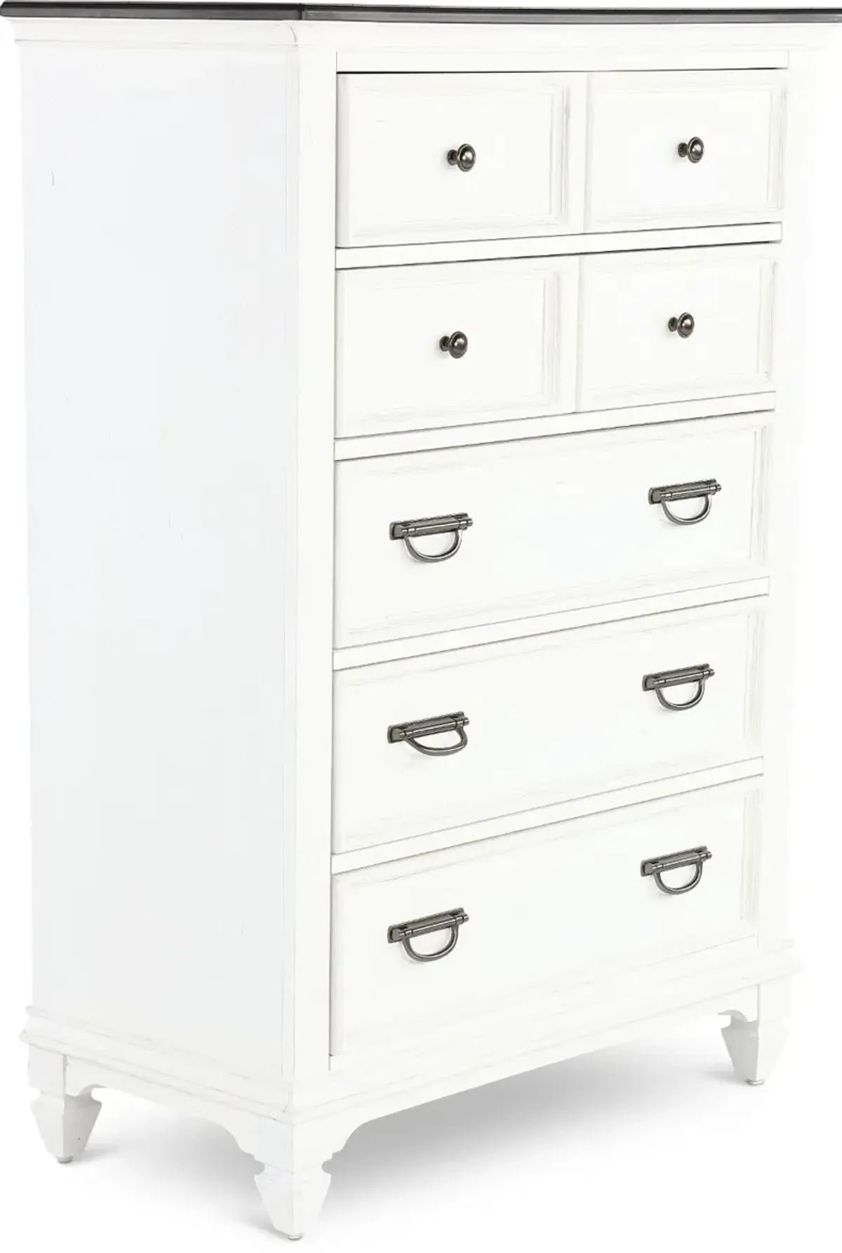 Allyson Park White Chest of Drawers