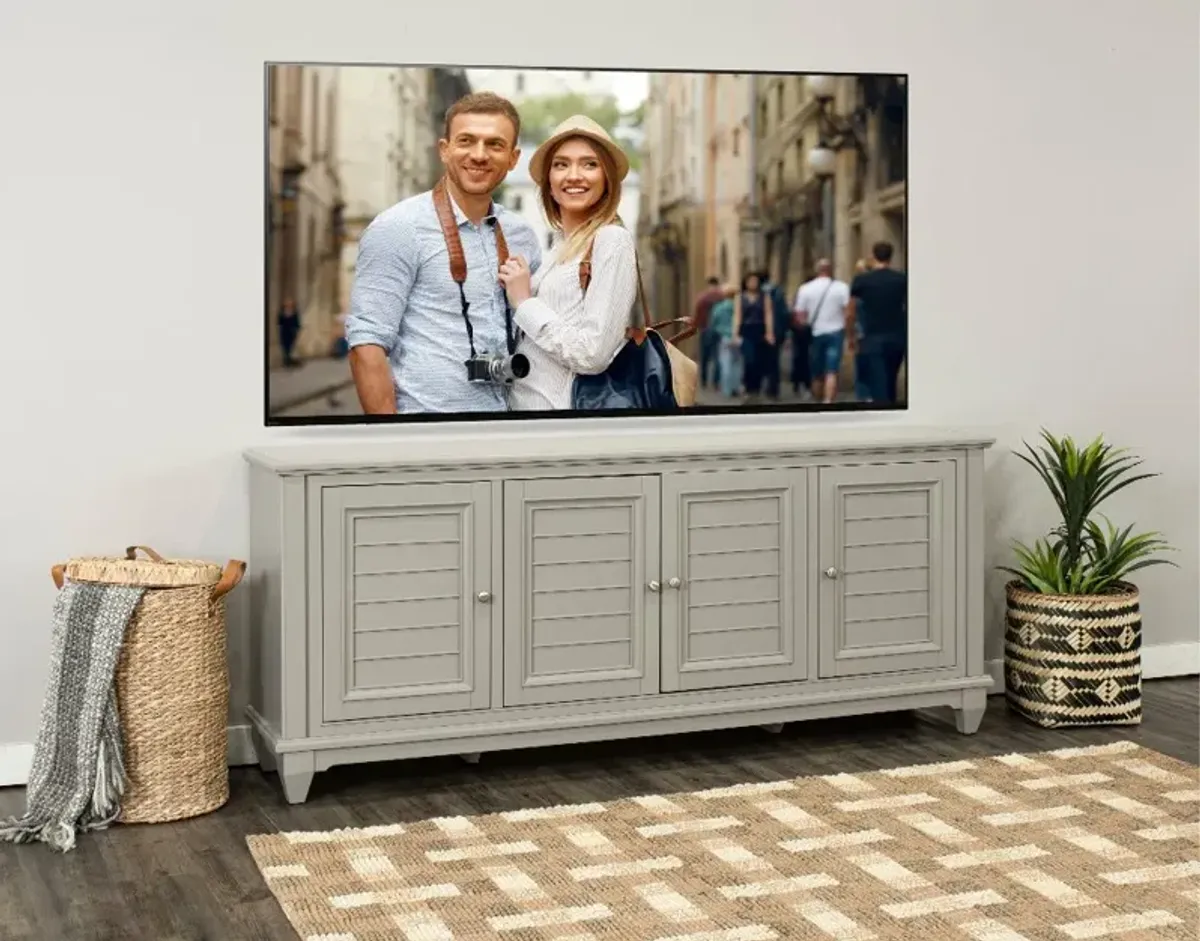 Belmar Twilight Gray 81" TV Stand