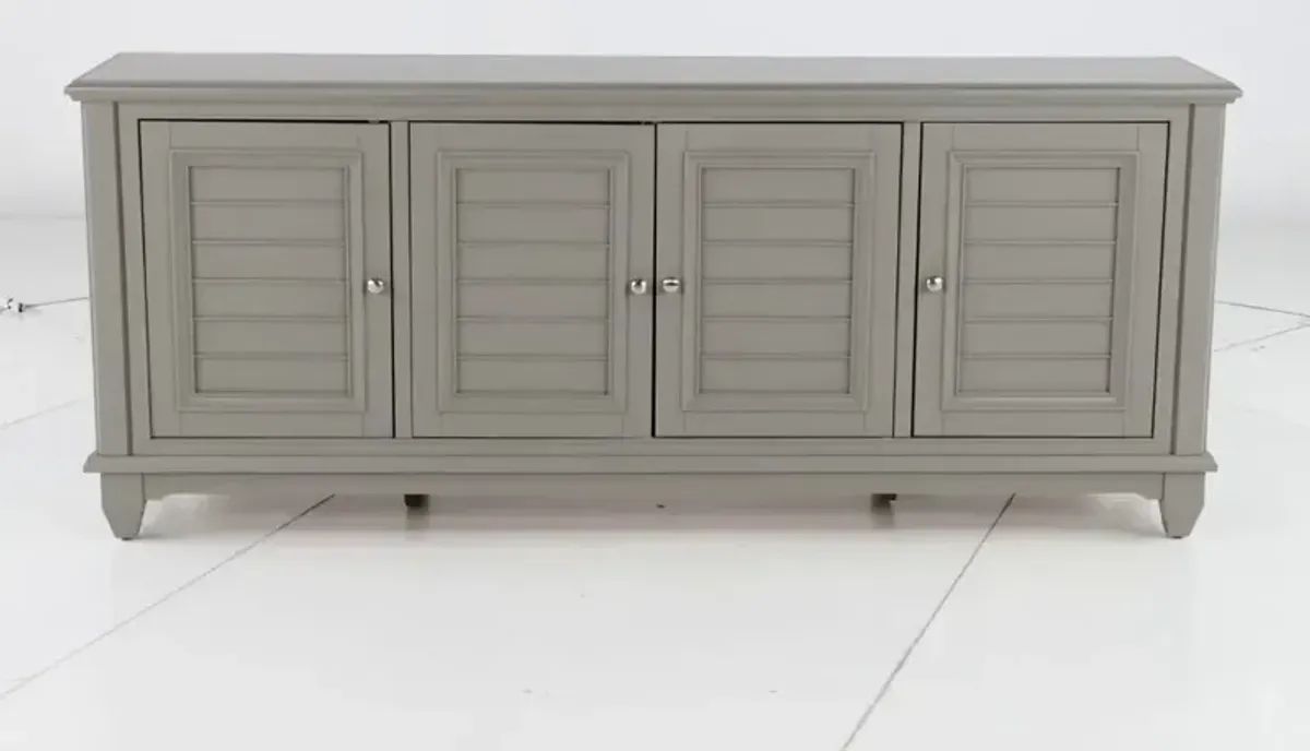 Belmar Twilight Gray 81" TV Stand