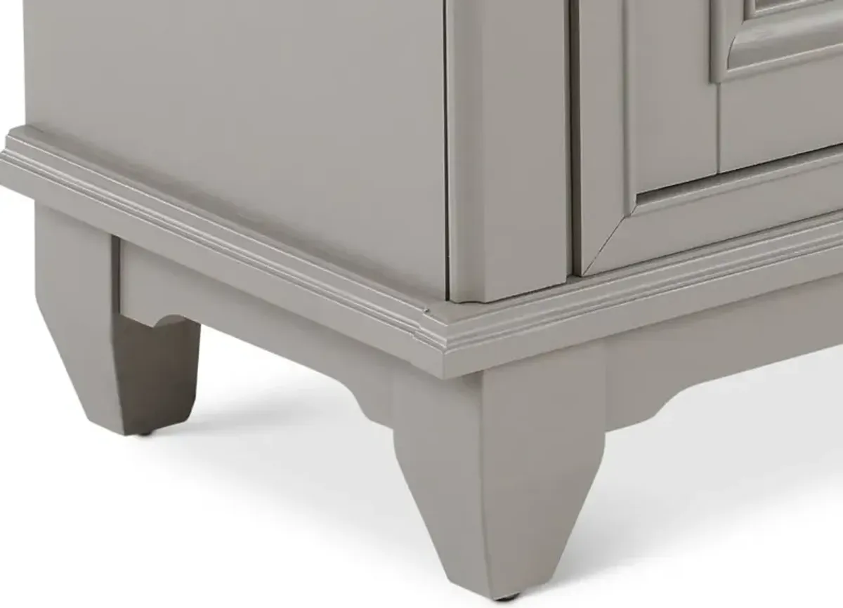 Belmar Twilight Gray 81" TV Stand