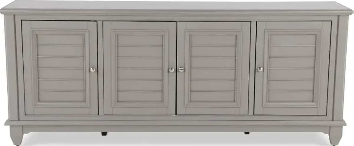 Belmar Twilight Gray 81" TV Stand